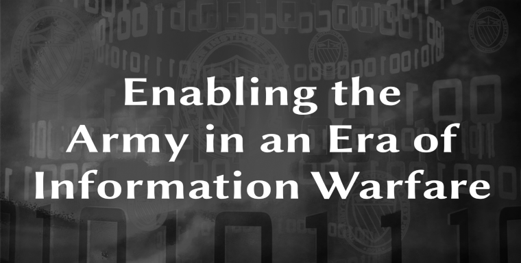 Enabling the Army in an Era of Information Warfare